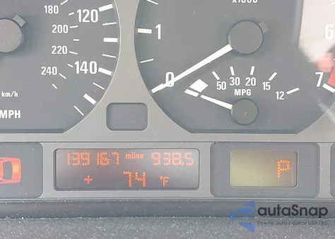 2003 BMW 325I z USA, uszkodzony, nr VIN WBAET37453NJ29623